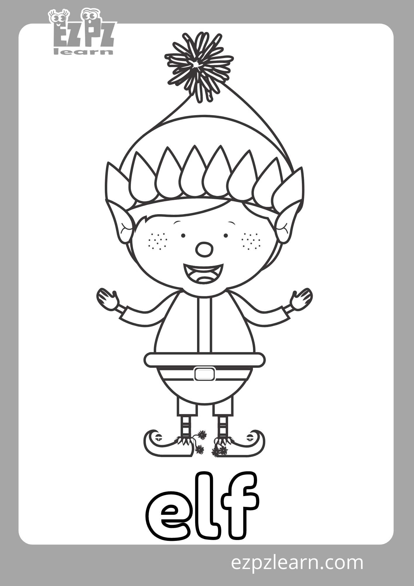 200+ Elf Coloring Pages: Magical and Whimsical Designs 13