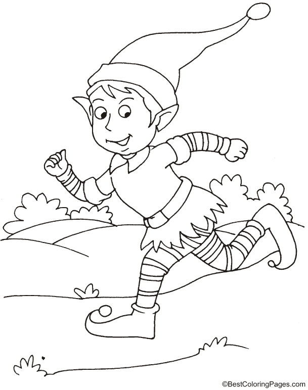 200+ Elf Coloring Pages: Magical and Whimsical Designs 131