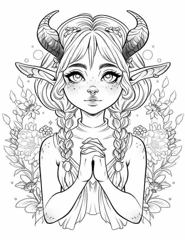 200+ Elf Coloring Pages: Magical and Whimsical Designs 137