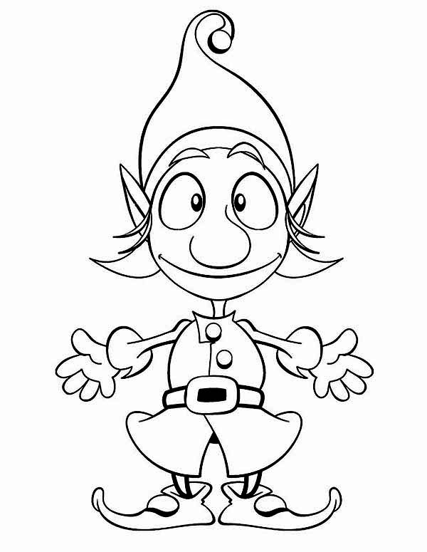 200+ Elf Coloring Pages: Magical and Whimsical Designs 143