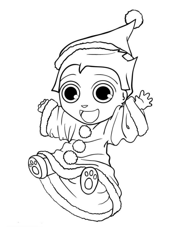 200+ Elf Coloring Pages: Magical and Whimsical Designs 144