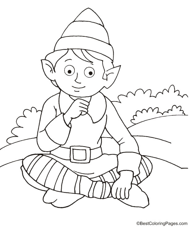 200+ Elf Coloring Pages: Magical and Whimsical Designs 147