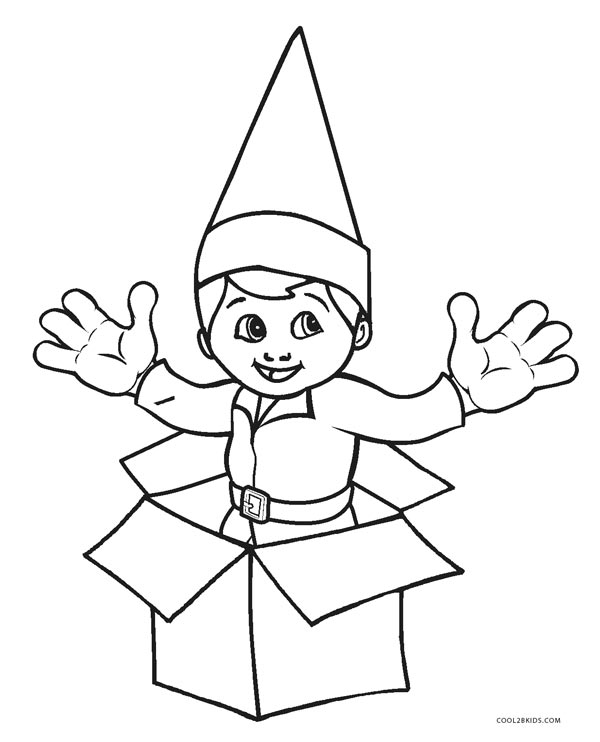 200+ Elf Coloring Pages: Magical and Whimsical Designs 149