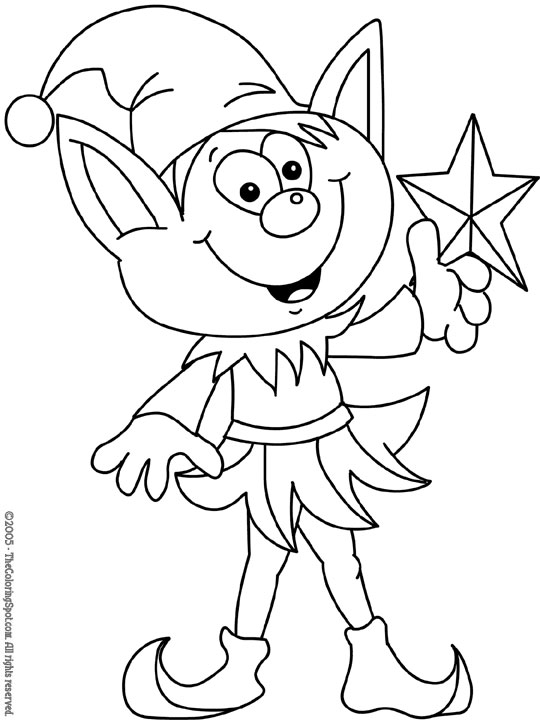 200+ Elf Coloring Pages: Magical and Whimsical Designs 156