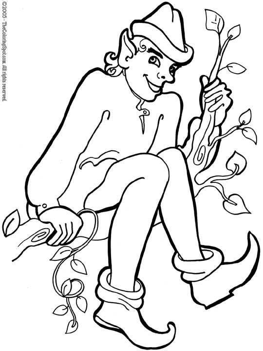 200+ Elf Coloring Pages: Magical and Whimsical Designs 158