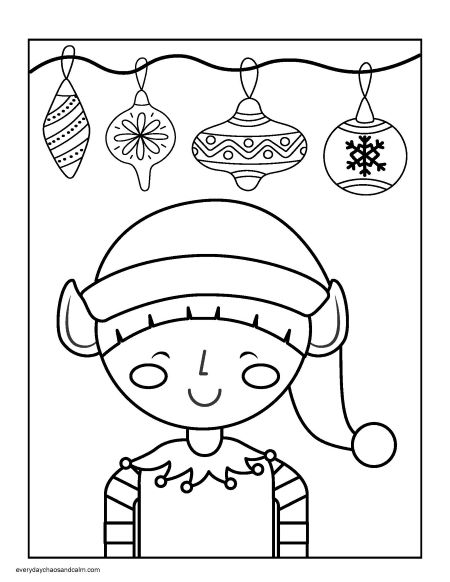 200+ Elf Coloring Pages: Magical and Whimsical Designs 165