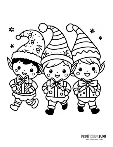 200+ Elf Coloring Pages: Magical and Whimsical Designs 185