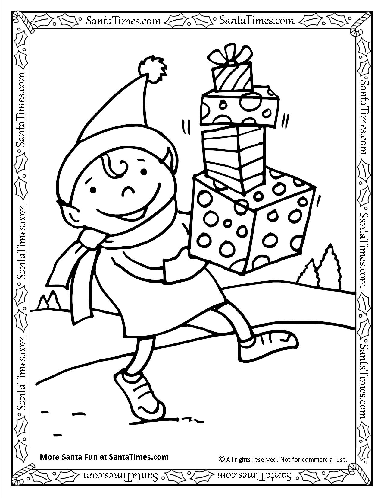 200+ Elf Coloring Pages: Magical and Whimsical Designs 19