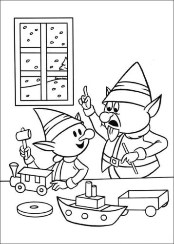 200+ Elf Coloring Pages: Magical and Whimsical Designs 192