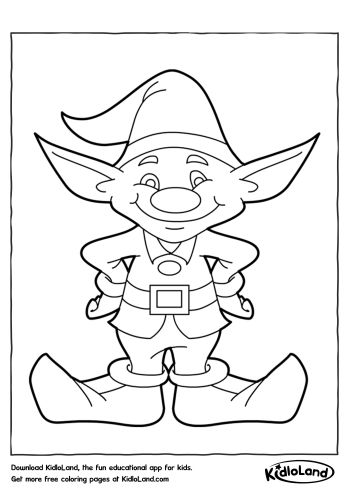 200+ Elf Coloring Pages: Magical and Whimsical Designs 193