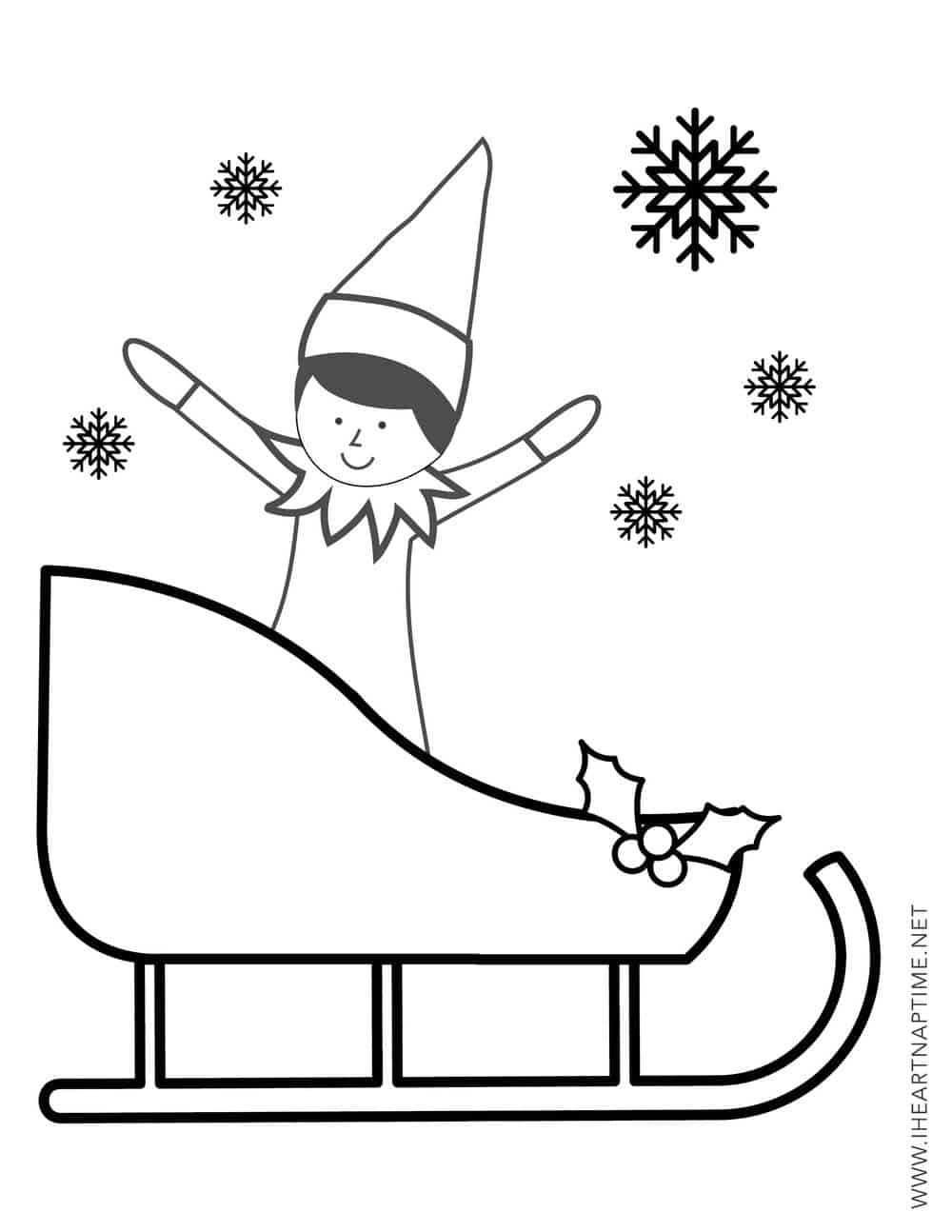 200+ Elf Coloring Pages: Magical and Whimsical Designs 29