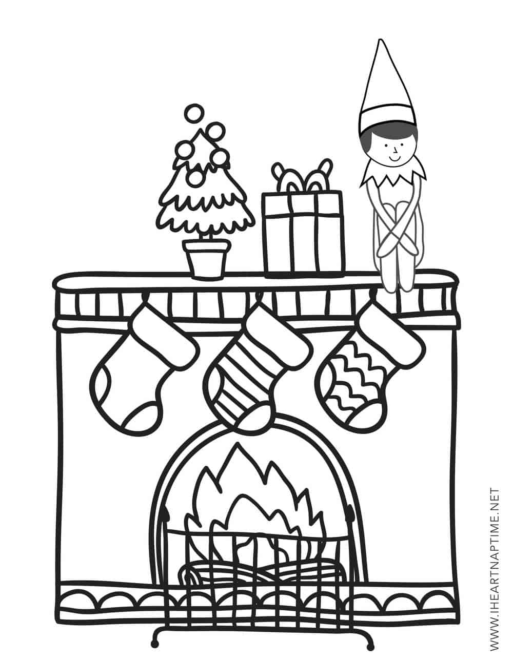 200+ Elf Coloring Pages: Magical and Whimsical Designs 30