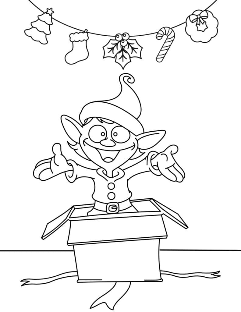 200+ Elf Coloring Pages: Magical and Whimsical Designs 56