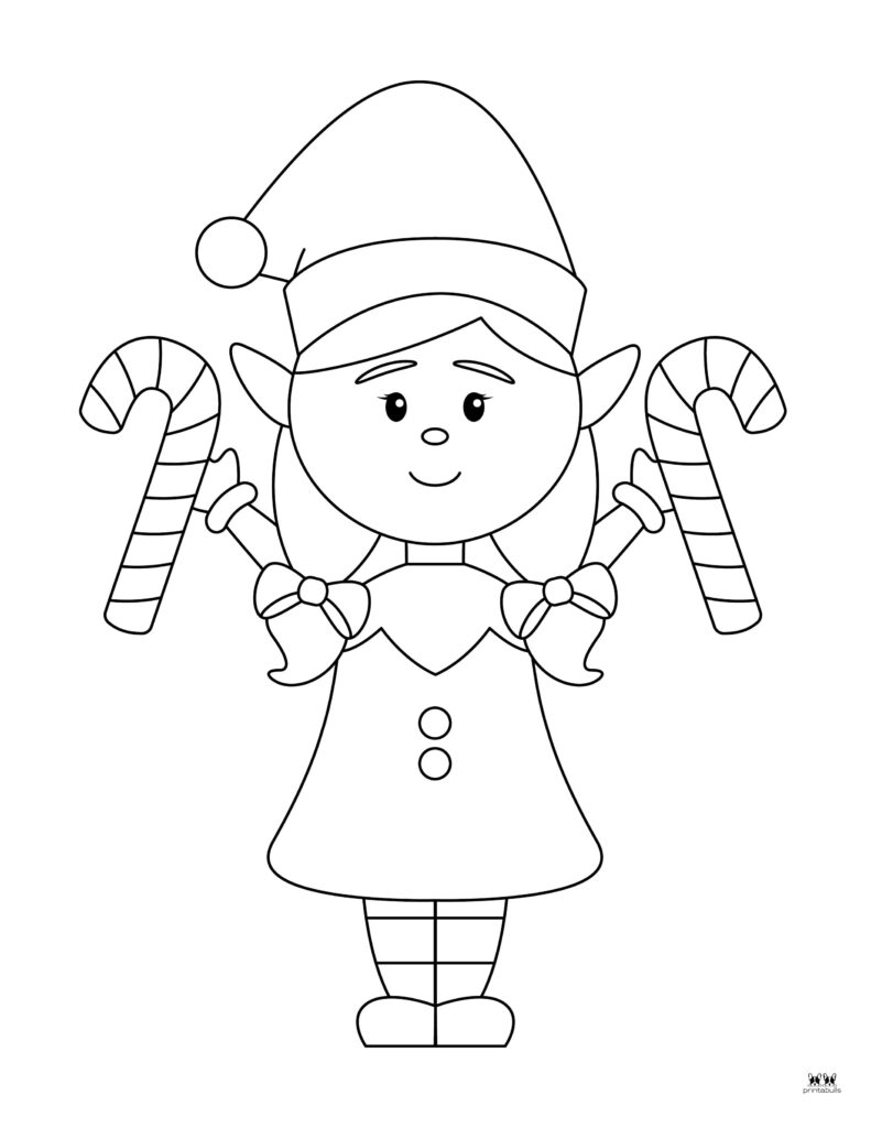 200+ Elf Coloring Pages: Magical and Whimsical Designs 62