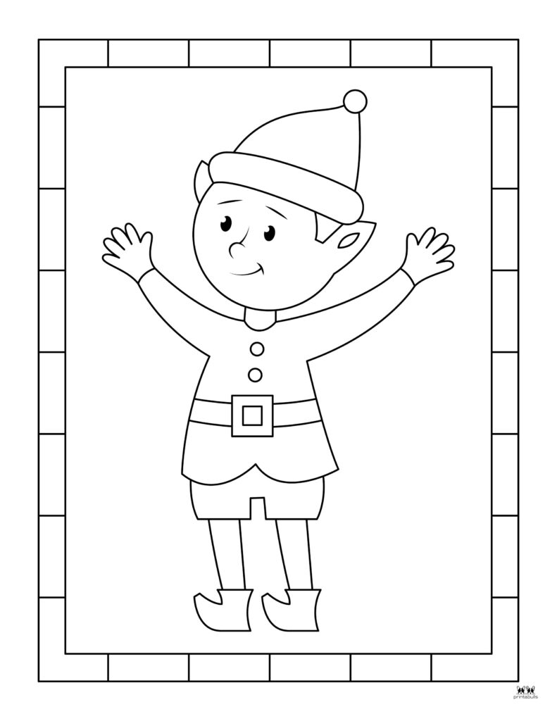 200+ Elf Coloring Pages: Magical and Whimsical Designs 64