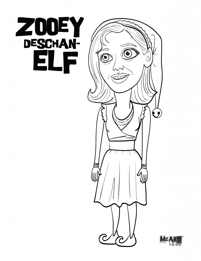 200+ Elf Coloring Pages: Magical and Whimsical Designs 69