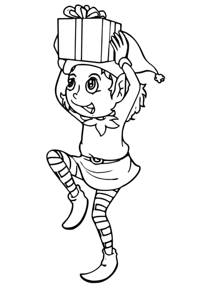 200+ Elf Coloring Pages: Magical and Whimsical Designs 80