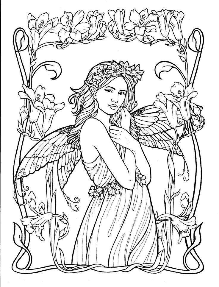 200+ Elf Coloring Pages: Magical and Whimsical Designs 81