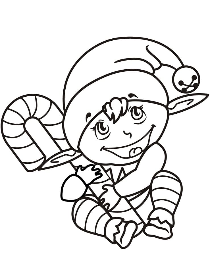 200+ Elf Coloring Pages: Magical and Whimsical Designs 82