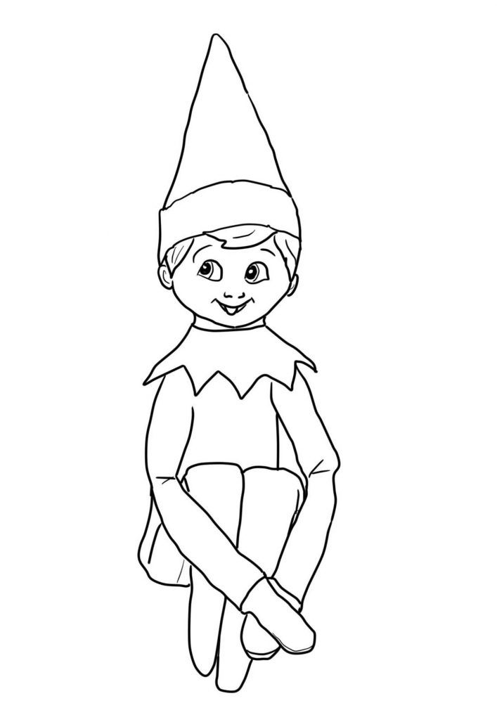 200+ Elf Coloring Pages: Magical and Whimsical Designs 85