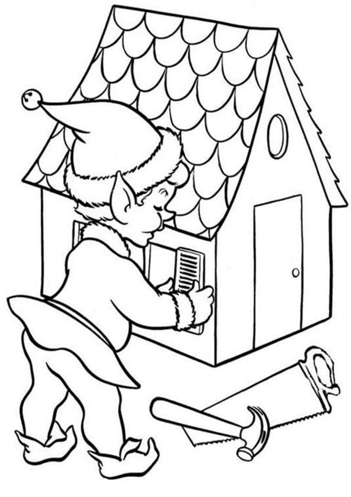 200+ Elf Coloring Pages: Magical and Whimsical Designs 87