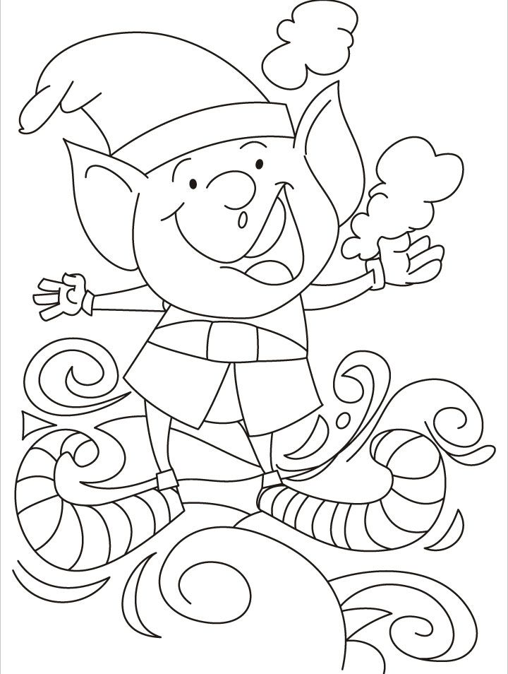 200+ Elf Coloring Pages: Magical and Whimsical Designs 91