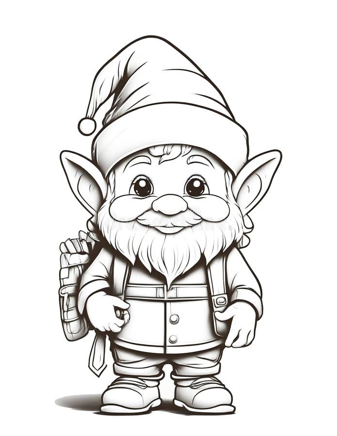 200+ Elf Coloring Pages: Magical and Whimsical Designs 97