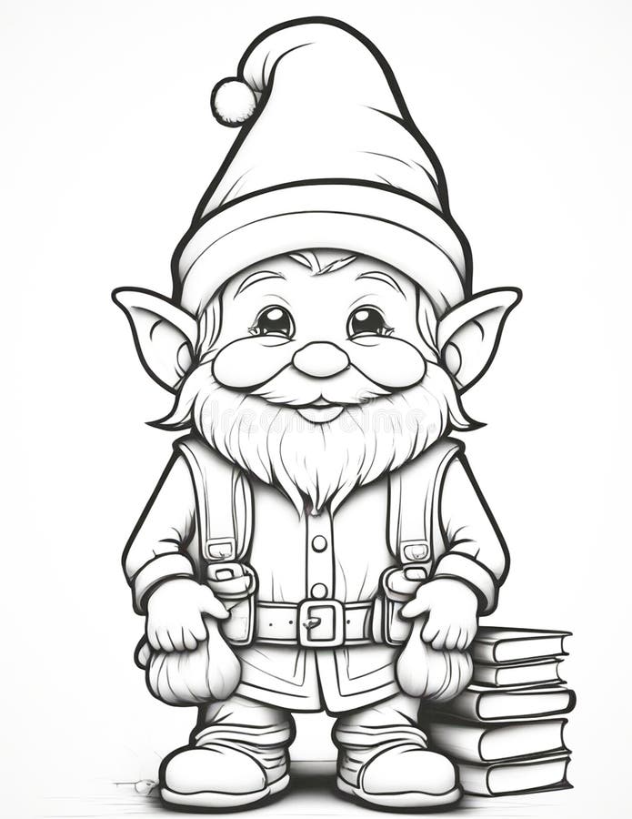 200+ Elf Coloring Pages: Magical and Whimsical Designs 98