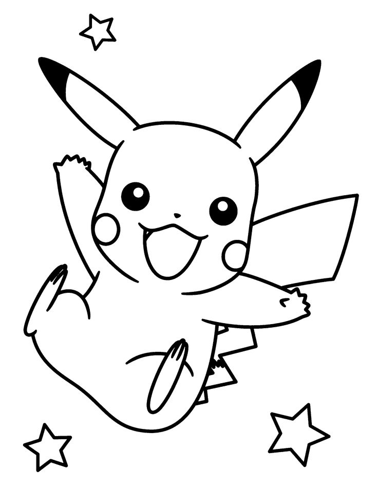 Pikachu Coloring Page Collection: 120 Printable Pages for Pokemon Fans 105