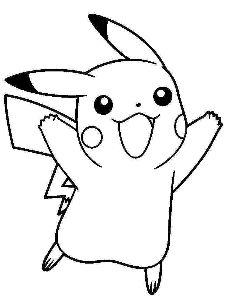 Pikachu Coloring Page Collection: 120 Printable Pages for Pokemon Fans 111