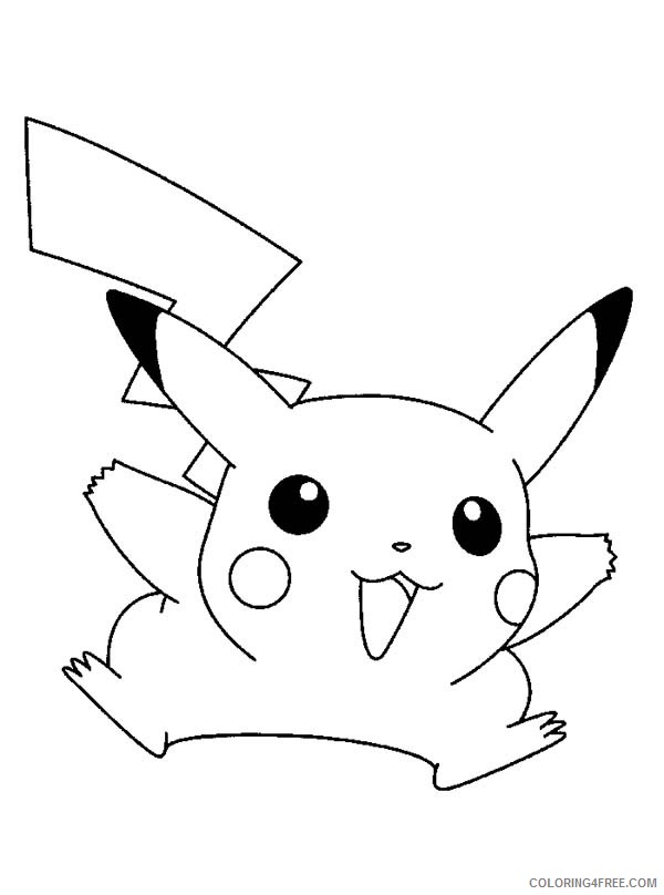 Pikachu Coloring Page Collection: 120 Printable Pages for Pokemon Fans 112