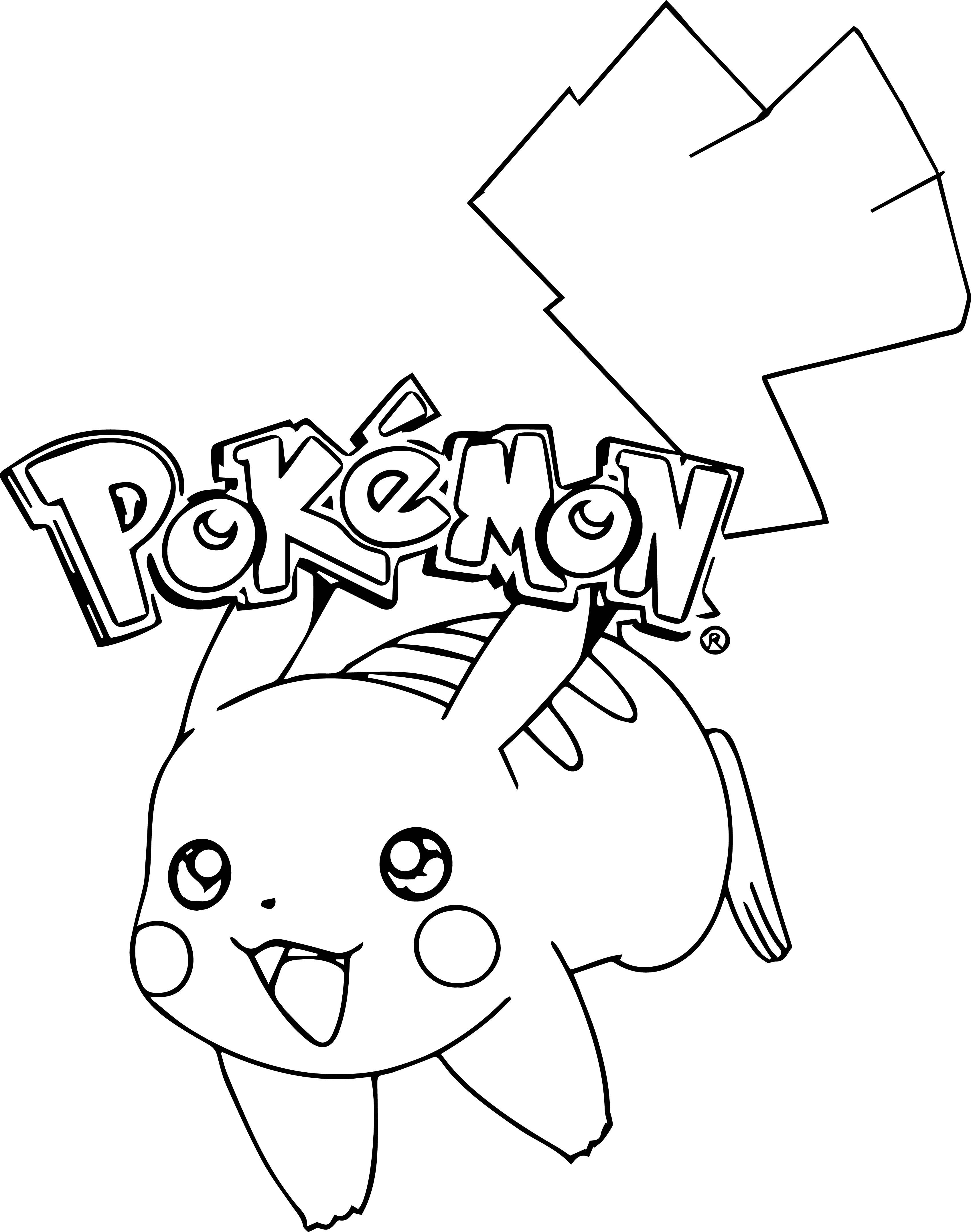 Pikachu Coloring Page Collection: 120 Printable Pages for Pokemon Fans 115