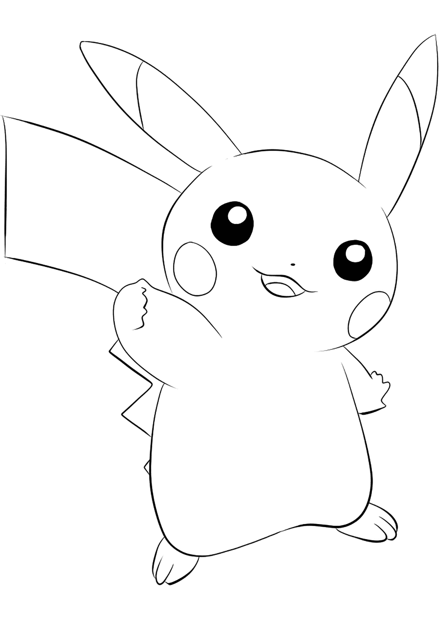 Pikachu Coloring Page Collection: 120 Printable Pages for Pokemon Fans 120