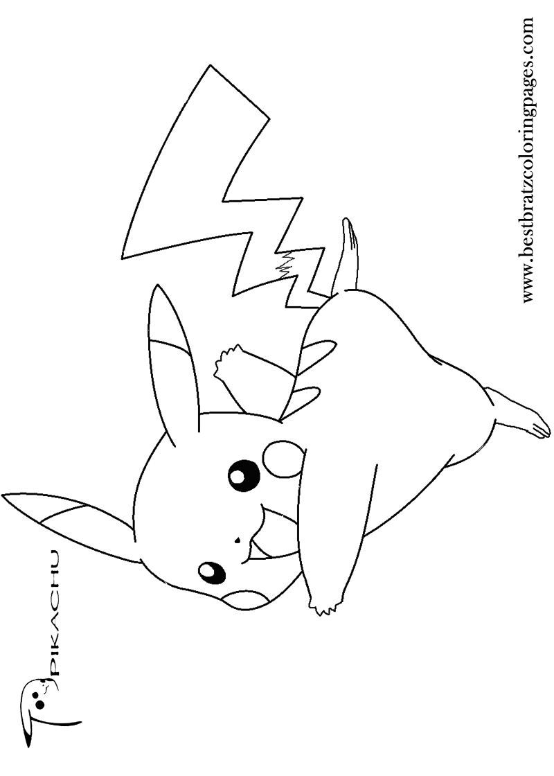 Pikachu Coloring Page Collection: 120 Printable Pages for Pokemon Fans 125