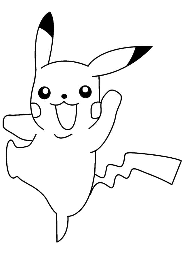 Pikachu Coloring Page Collection: 120 Printable Pages for Pokemon Fans 126