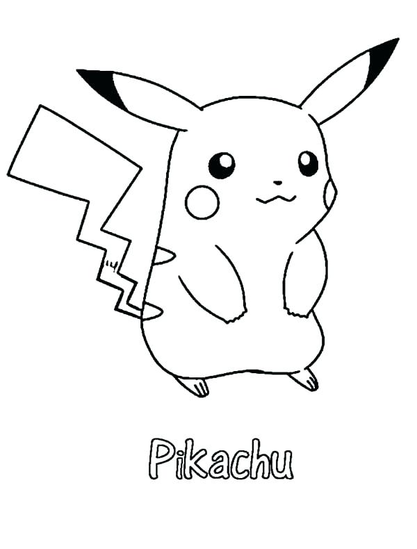 Pikachu Coloring Page Collection: 120 Printable Pages for Pokemon Fans 139