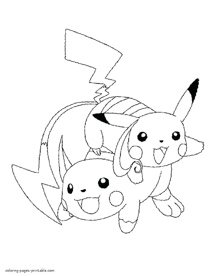 Pikachu Coloring Page Collection: 120 Printable Pages for Pokemon Fans 29