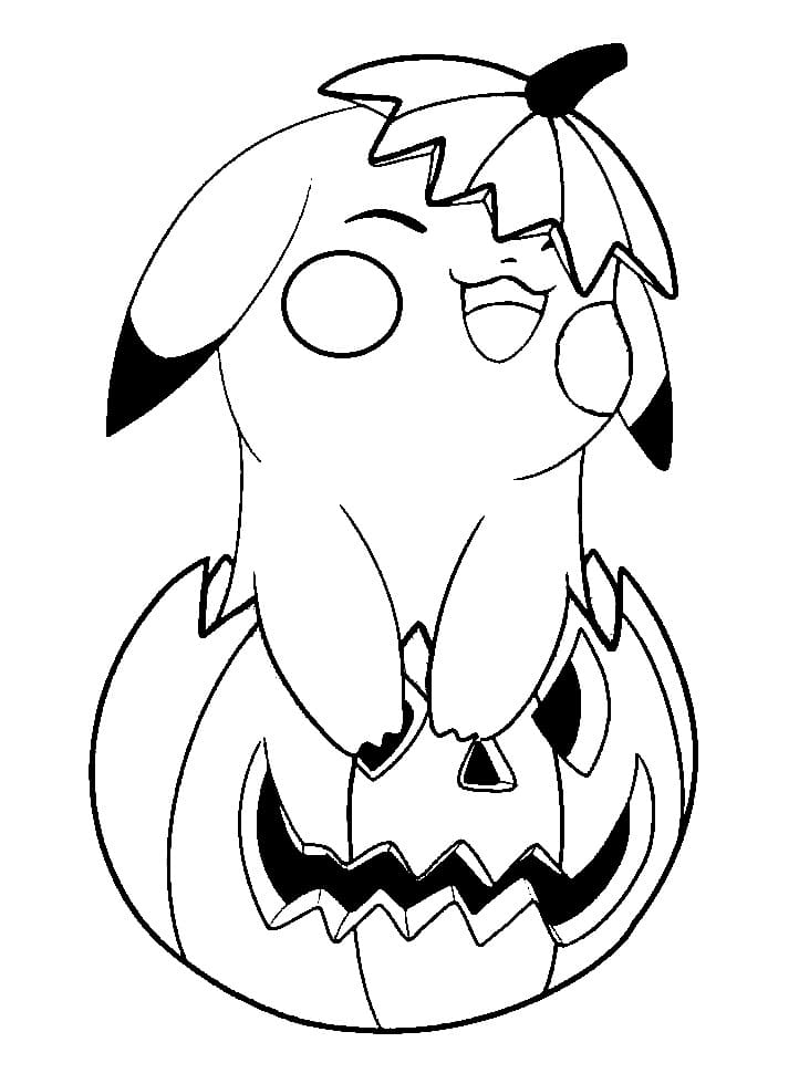 Pikachu Coloring Page Collection: 120 Printable Pages for Pokemon Fans 35