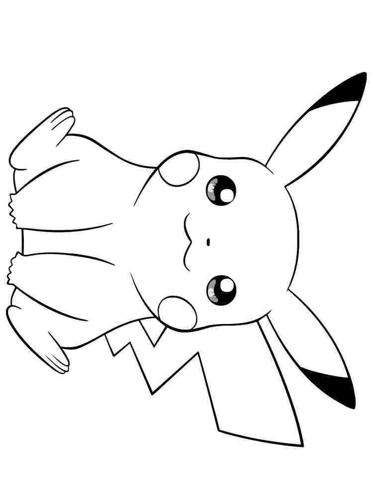 Pikachu Coloring Page Collection: 120 Printable Pages for Pokemon Fans 43