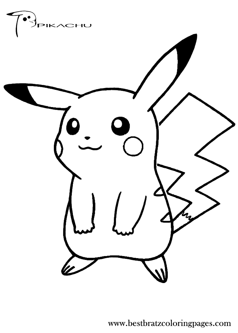 Pikachu Coloring Page Collection: 120 Printable Pages for Pokemon Fans 57