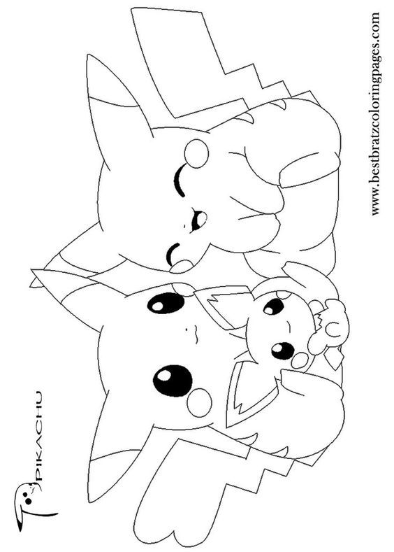 Pikachu Coloring Page Collection: 120 Printable Pages for Pokemon Fans 66