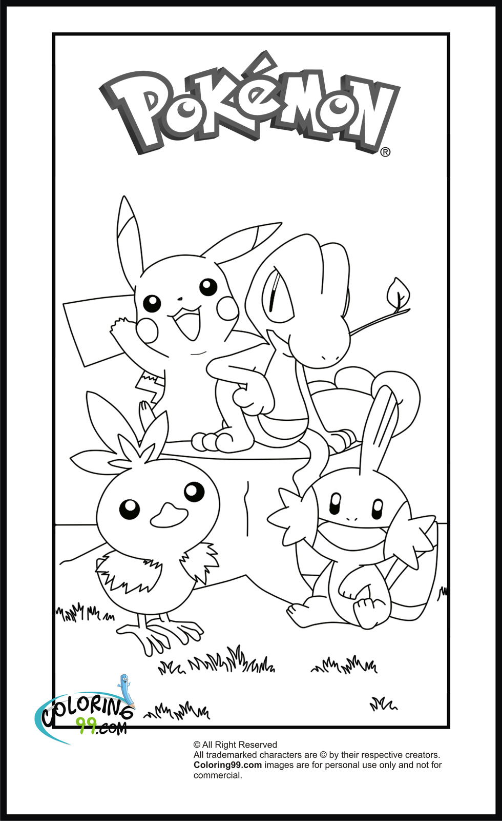 Pikachu Coloring Page Collection: 120 Printable Pages for Pokemon Fans 86