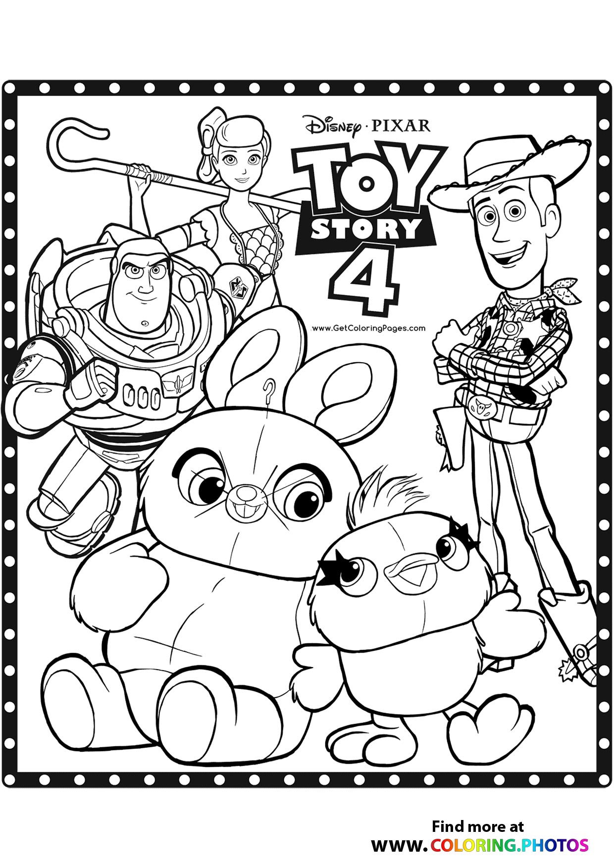 102 Chip and Potato Coloring Pages Printable 12