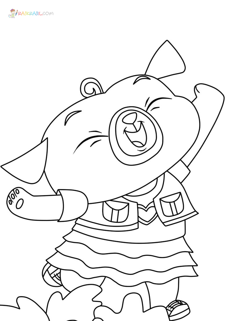 102 Chip and Potato Coloring Pages Printable 14