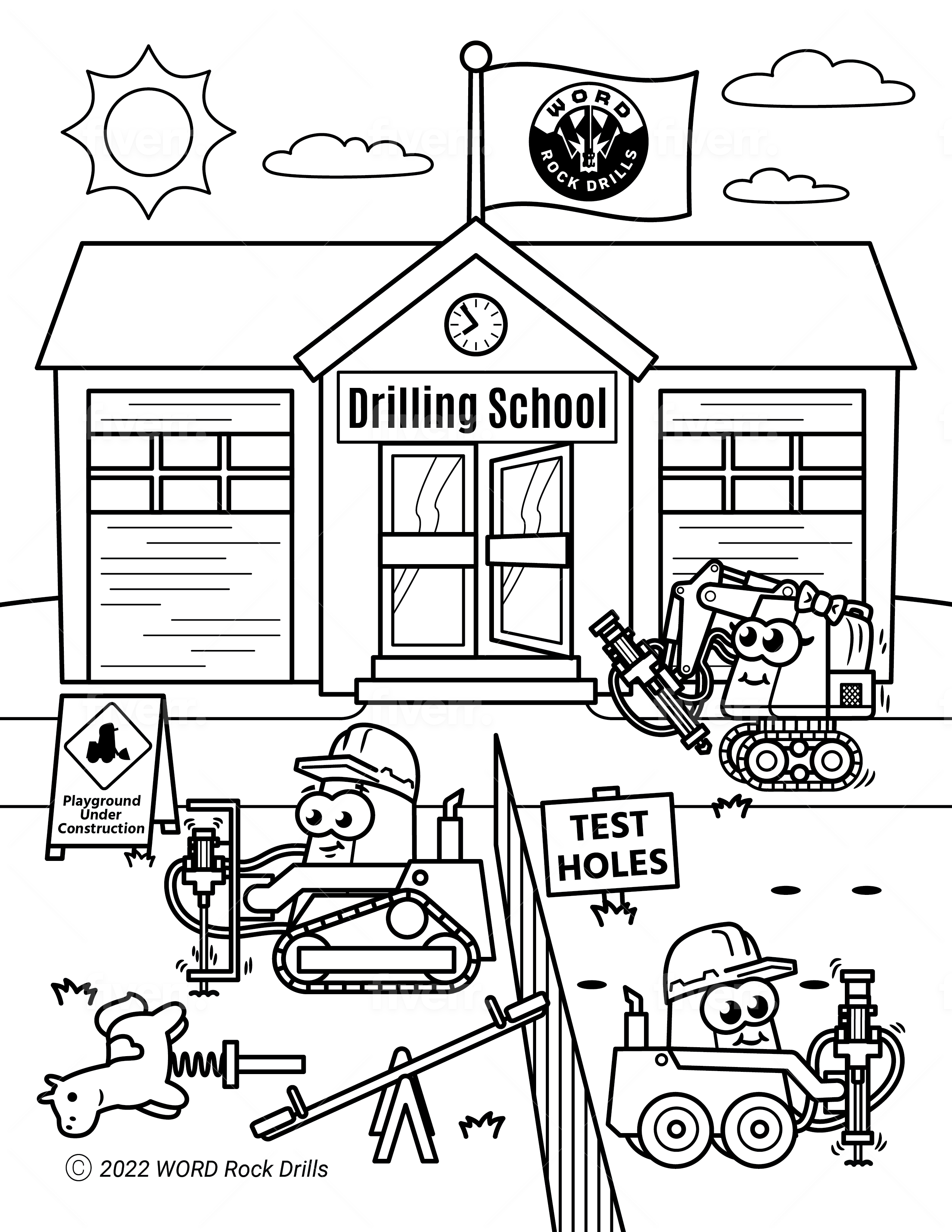 110 House Coloring Pages FREE Printable 114