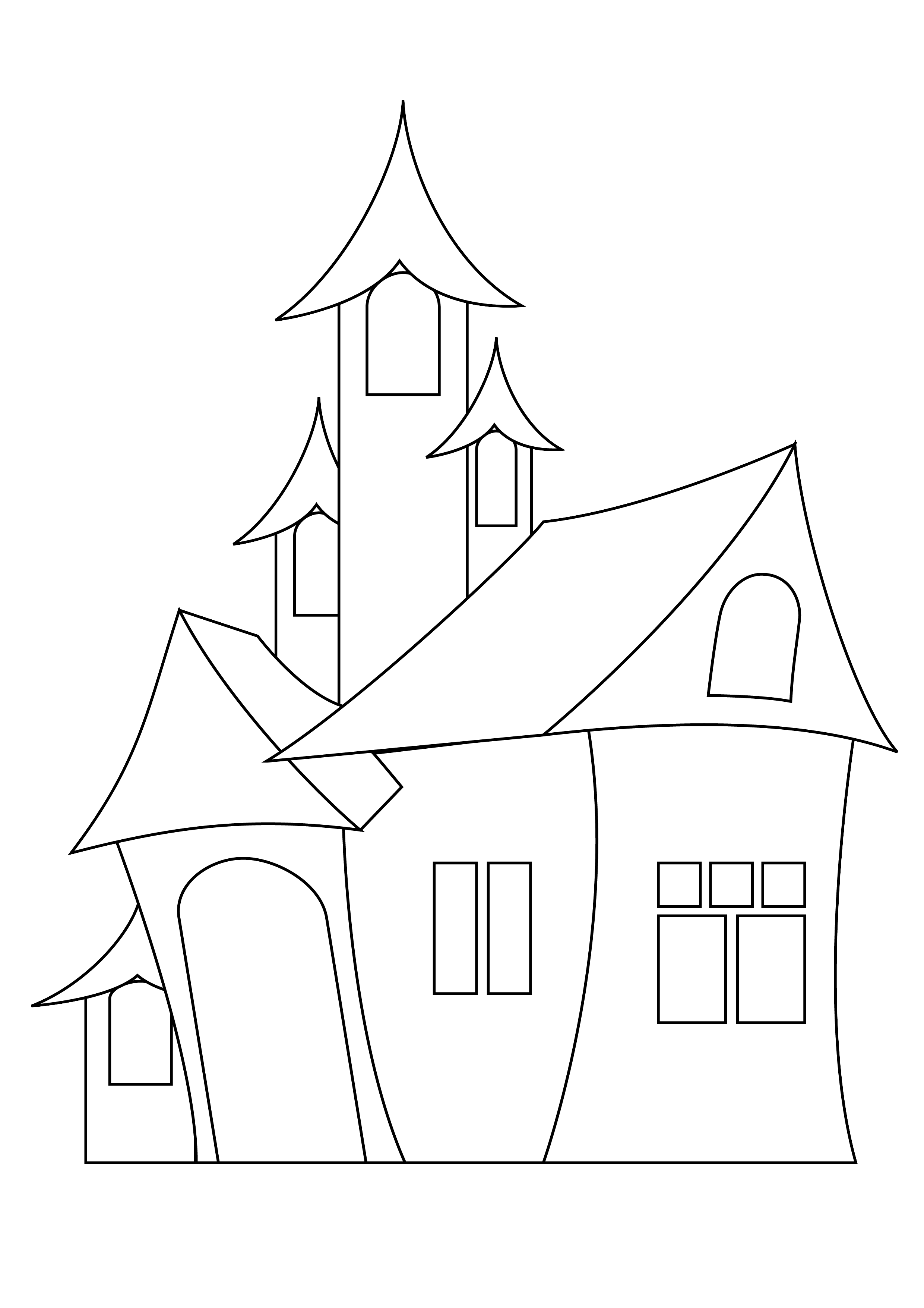 110 House Coloring Pages FREE Printable 118