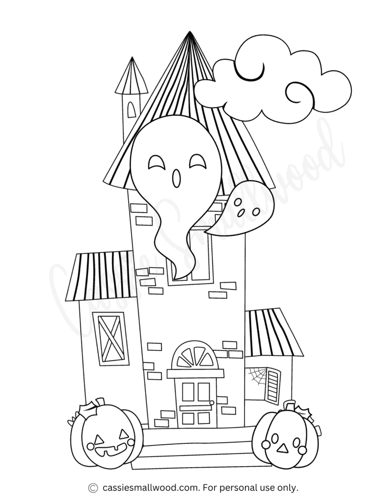 110 House Coloring Pages FREE Printable 15