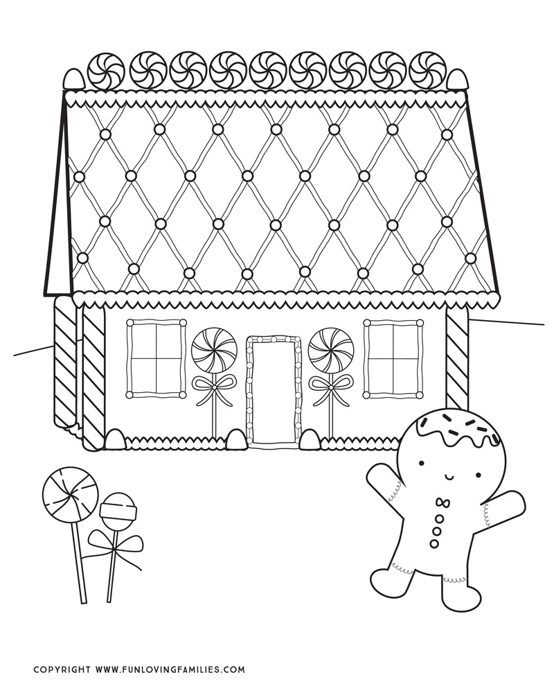 110 House Coloring Pages FREE Printable 2