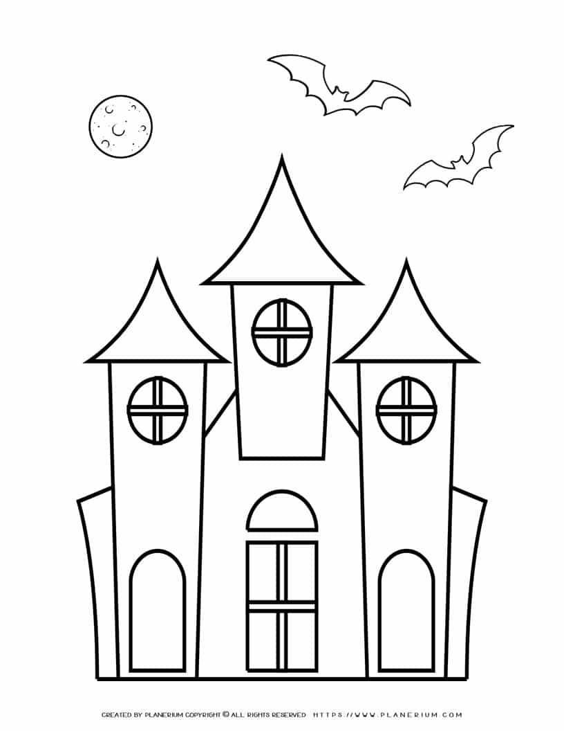 110 House Coloring Pages FREE Printable 23