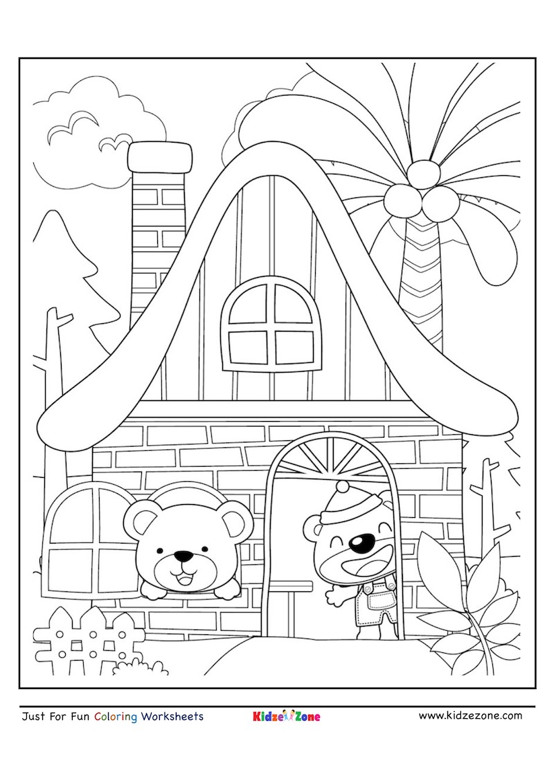 110 House Coloring Pages FREE Printable 25